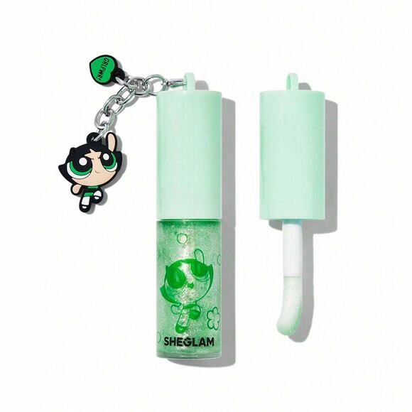Powerpuff Girls Buttercup Shimmer Lip Oil Gloss Sheglam - Picture 1 of 5